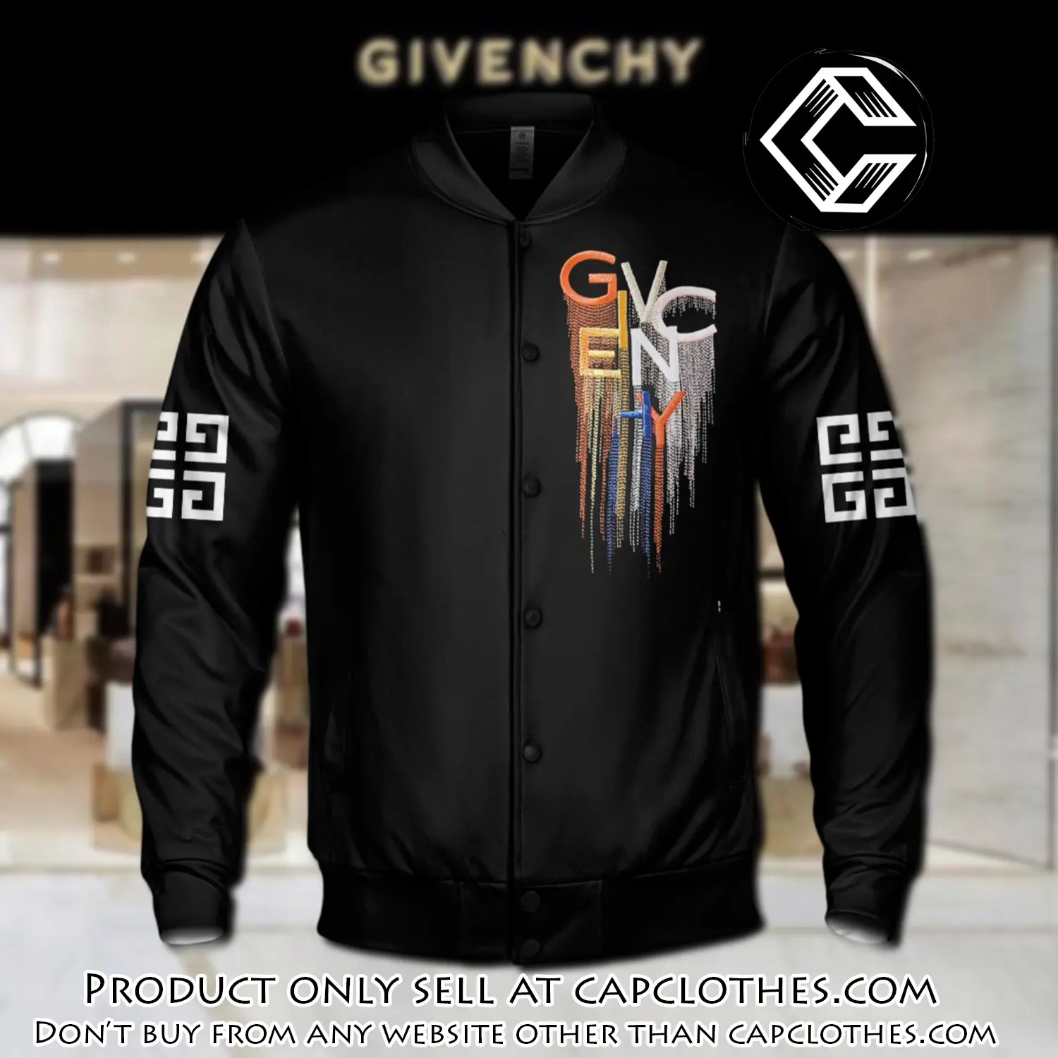 Luxury givenchy varsity premium baseball jacket bjv1054 cc0045328